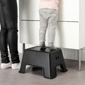 BOLMEN Step stool, black