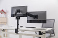 Gembird Adjustable Desk 2-display Mounting Arm for Monitors 17-32" 9kg