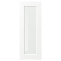ENKÖPING Glass door, white wood effect, 30x80 cm