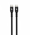 TB USB Cable USB C - USB C 3 m, black, silicon