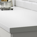 SÄLJAN Worktop, white, laminate, 186x3.8 cm