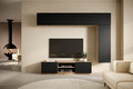 TV Cabinet Loftia Mini, artisan/matt black