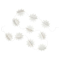 FRÖJDA Garland, white, 3.0 m