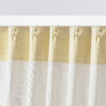 ÅKERMOLKE Curtains, 1 pair, beige, 145x300 cm