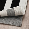 VÄNDPLATS Rug, low pile, multicolour/stripe, 170x240 cm