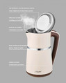 Feel Maestro 1.7L Double-Wall Electric Kettle 2200W MR-030-BEIGE