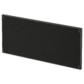 TROTTEN Cab w sliding doors/noticeboard, anthracite, 80x180 cm