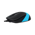 A4 Tech Fstyler Optical Wired Mouse FM10, blue