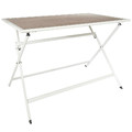Foldable Outdoor Dining Table for 6 Persons 110x70