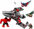 LEGO Super Heroes Captain America vs. Red Hulk Battle 8+