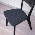 LISABO Chair, black/Tallmyra black/grey