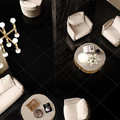 Gres Tile Wall/Floor Livourne Colours 60 x 60 cm, black, 1.08 m2