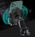 USAMS Automatic Coil Induction Wireless Charging Car Holder 15W US-CD131