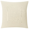 VIDEPLATTMAL Cushion cover, light beige, 40x40 cm