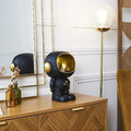 Astronaut Organizer Figurine, black/gold