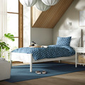 TONSTAD Bed frame, off-white, 90x200 cm