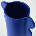 DOFTBRÄKEN Vase, dark blue, 28 cm