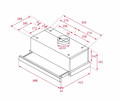 Teka Pull-out Hood 60cm TL 6310, inox
