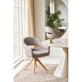 Swivel Dining Chair Dover, brown