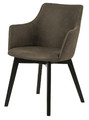 Upholstered Chair Bella, Olive Green