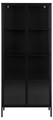 Display Cabinet Newcastle, high, black