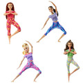 Barbie® Made To Move™ Doll Assortment, 1pc, 3+