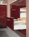 MITTLED LED ktchn drawer lighting w sensor, dimmable white, 56 cm