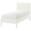 TONSTAD Bed frame, off-white, 90x200 cm