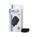 Beline Wall Charger EU Plug 30W USB-C + USB-A, black
