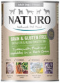 Naturo Adult Dog Wet Food Grain & Gluten Free Turkey in a Herb Gravy 390g