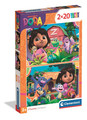 Clementoni Children's Puzzle Dora 2x20 3+