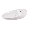 Ceramic Countertop Basin GoodHome Neda 74x39cm, white