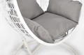 Hanging Cocoon Chair BAHAMA, in-/outdoor, white