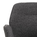 Swivel Chair with Armrests Aura, anthracite