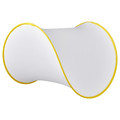 GREJSIMOJS Pendant lamp shade, white/yellow, 45 cm