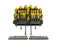 Stanley Screwdriver and Fastening Set 57pcs