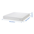 ÅNNELAND Foam mattress, firm/white, 160x200 cm