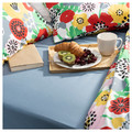 BRUKSVARA Fitted sheet, blue, 160x200 cm
