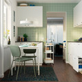 VIHALS Chair, green/Tibbleby grey-green