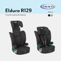 Graco Eldura i-Size Car Seat, Midnight, 76−150 cm/15m-12y