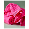 VÅGSJÖN Washcloth, pink, 30x30 cm,4 pack
