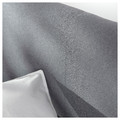 NARRÖN Upholstered bed frame, grey, 180x200 cm