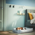 UTSÅDD Dog bed, light grey, M