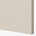 METOD Wall cabinet with 2 doors, white/Havstorp beige, 80x40 cm