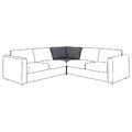 VIMLE Cover for corner section, Gunnared medium grey