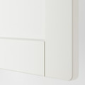 SMÅSTAD / PLATSA Changing table, white with frame/with bookcase, 150x79x123 cm