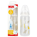 NUK First Choice Plus Baby Bottle with Temperature Control 300ml 0-6m, grey