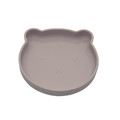 Bo Jungle B-Suction Plate Bear Grey