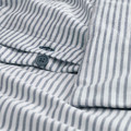 SOLFIBBLA Duvet cover and pillowcase, white blue/stripe, 150x200/50x60 cm