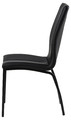 Chair Asama, black, black legs